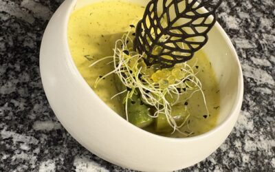 Pana cotta au saumon fumé