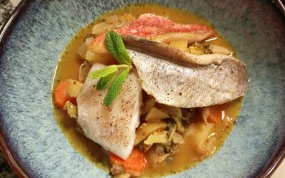 Tajine de poissons façon couscous